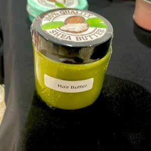Our quality hair butter, made with clove,rosemary,hemp oil,Vitamin E,shea butter
